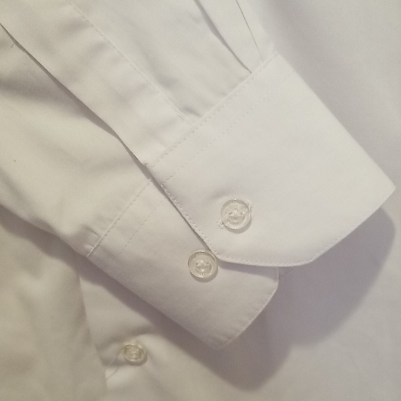 Giovanni Testi |White |Men's Dress Shirt - Picture 4 of 5